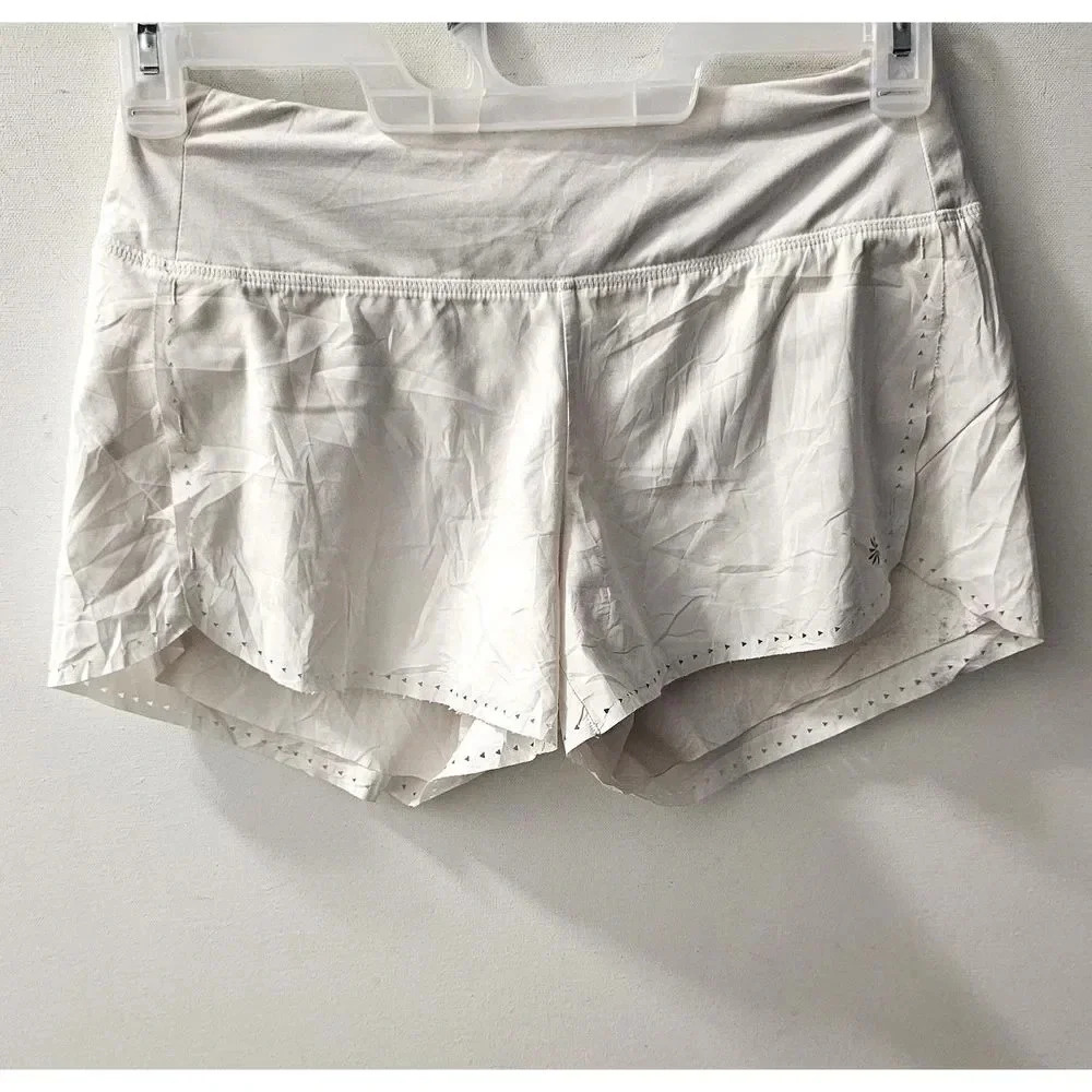 Athleta White Running Shorts XS